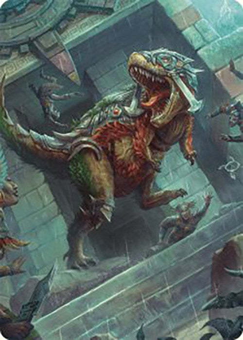 Carnage Tyrant Art Card [The Lost Caverns of Ixalan Art Series] | Empire Gaming NC