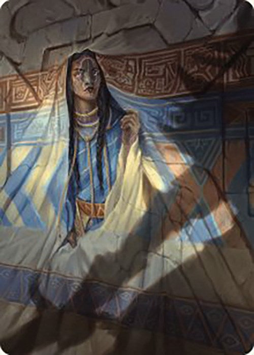 Whispersilk Cloak Art Card [The Lost Caverns of Ixalan Art Series] | Empire Gaming NC