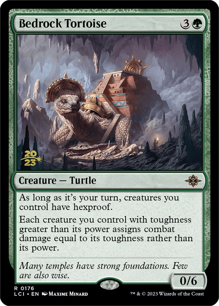 Bedrock Tortoise [The Lost Caverns of Ixalan Prerelease Cards] | Empire Gaming NC