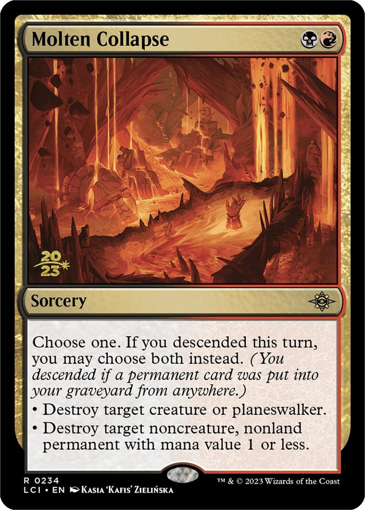 Molten Collapse [The Lost Caverns of Ixalan Prerelease Cards] | Empire Gaming NC