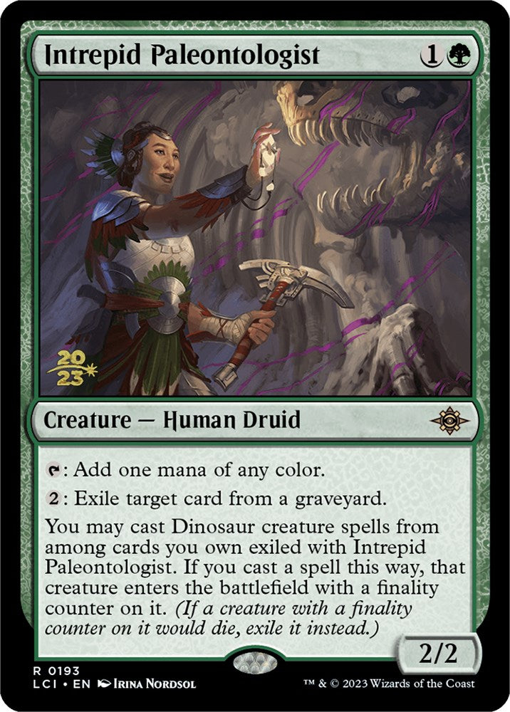 Intrepid Paleontologist [The Lost Caverns of Ixalan Prerelease Cards] | Empire Gaming NC