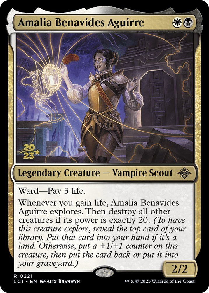 Amalia Benavides Aguirre [The Lost Caverns of Ixalan Prerelease Cards] | Empire Gaming NC