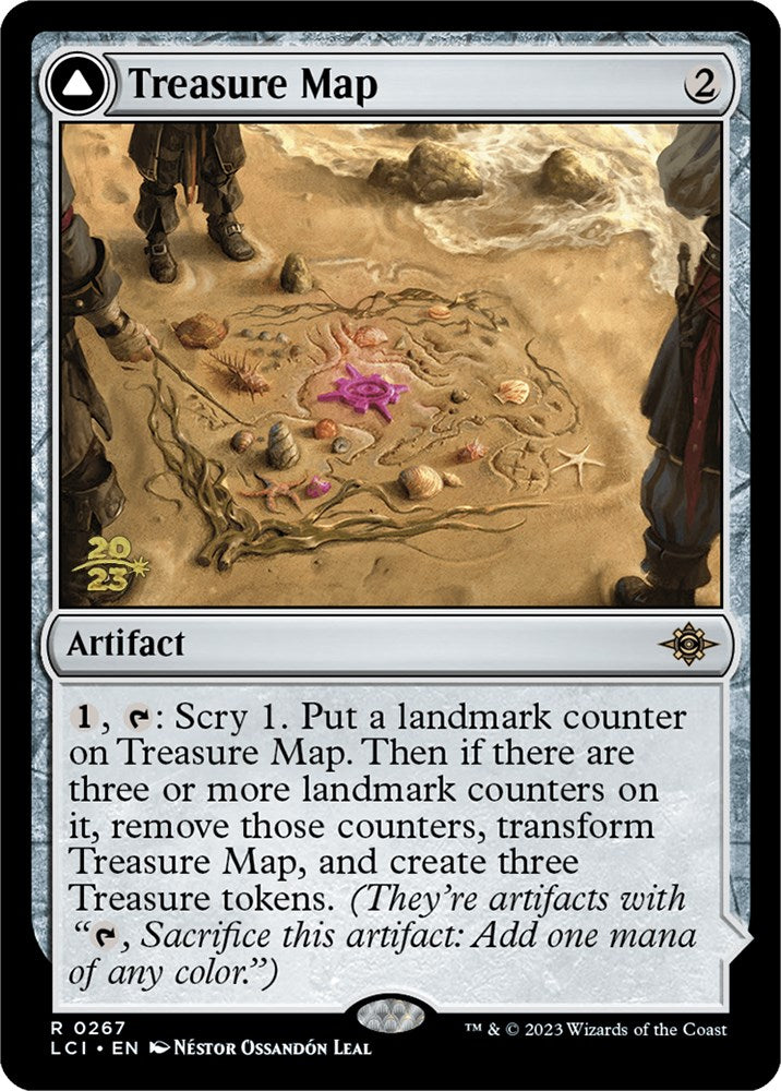 Treasure Map // Treasure Cove [The Lost Caverns of Ixalan Prerelease Cards] | Empire Gaming NC