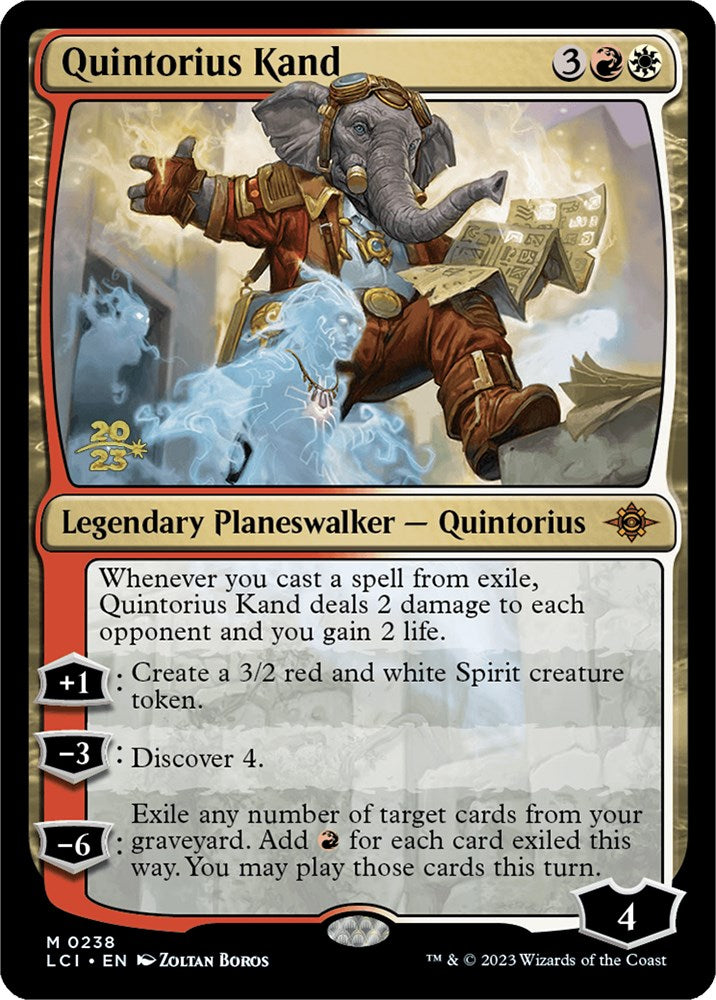 Quintorius Kand [The Lost Caverns of Ixalan Prerelease Cards] | Empire Gaming NC