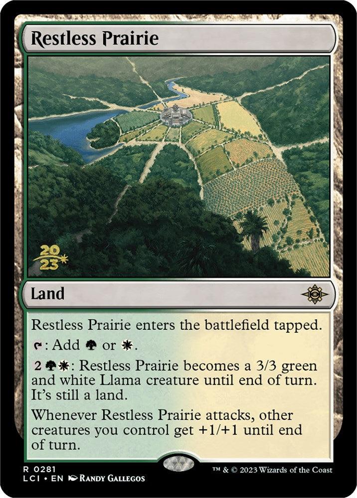 Restless Prairie [The Lost Caverns of Ixalan Prerelease Cards] | Empire Gaming NC