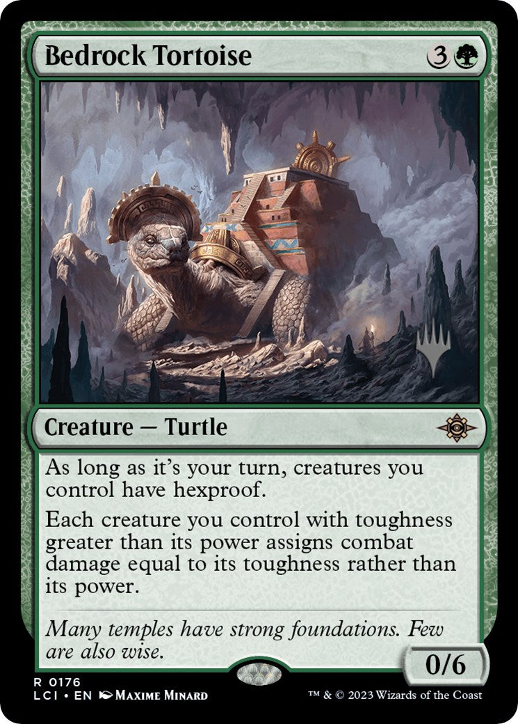 Bedrock Tortoise (Promo Pack) [The Lost Caverns of Ixalan Promos] | Empire Gaming NC