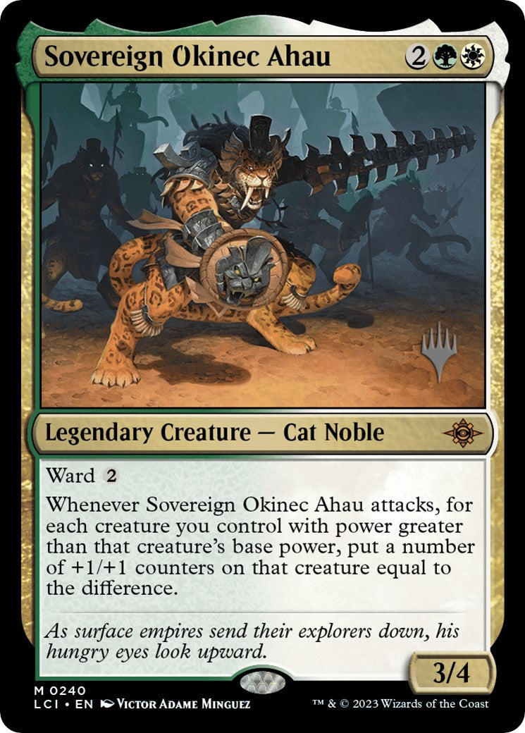 Sovereign Okinec Ahau (Promo Pack) [The Lost Caverns of Ixalan Promos] | Empire Gaming NC