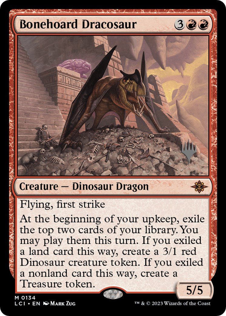 Bonehoard Dracosaur (Promo Pack) [The Lost Caverns of Ixalan Promos] | Empire Gaming NC