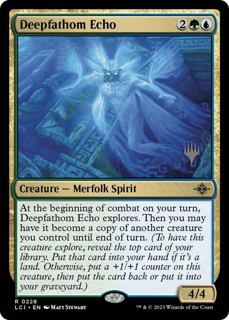 Deepfathom Echo (Promo Pack) [The Lost Caverns of Ixalan Promos] | Empire Gaming NC