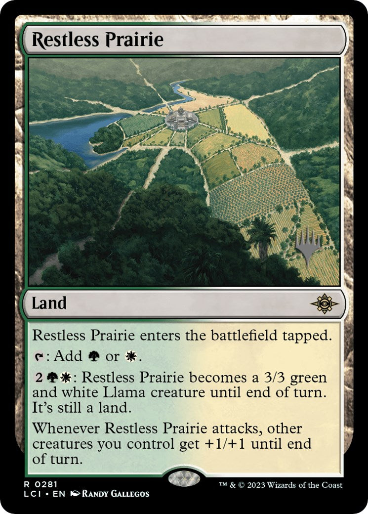 Restless Prairie (Promo Pack) [The Lost Caverns of Ixalan Promos] | Empire Gaming NC