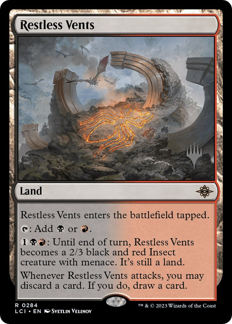 Restless Vents (Promo Pack) [The Lost Caverns of Ixalan Promos] | Empire Gaming NC