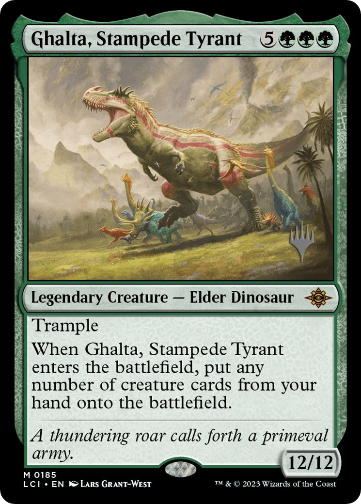 Ghalta, Stampede Tyrant (Promo Pack) [The Lost Caverns of Ixalan Promos] | Empire Gaming NC