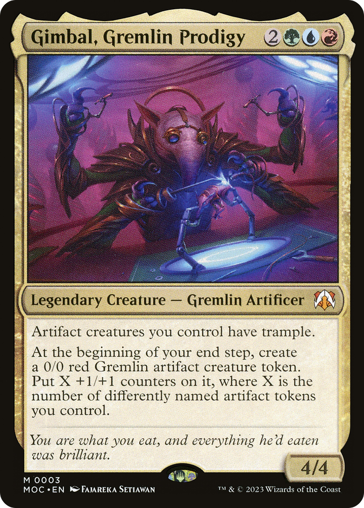 Gimbal, Gremlin Prodigy [March of the Machine Commander] | Empire Gaming NC