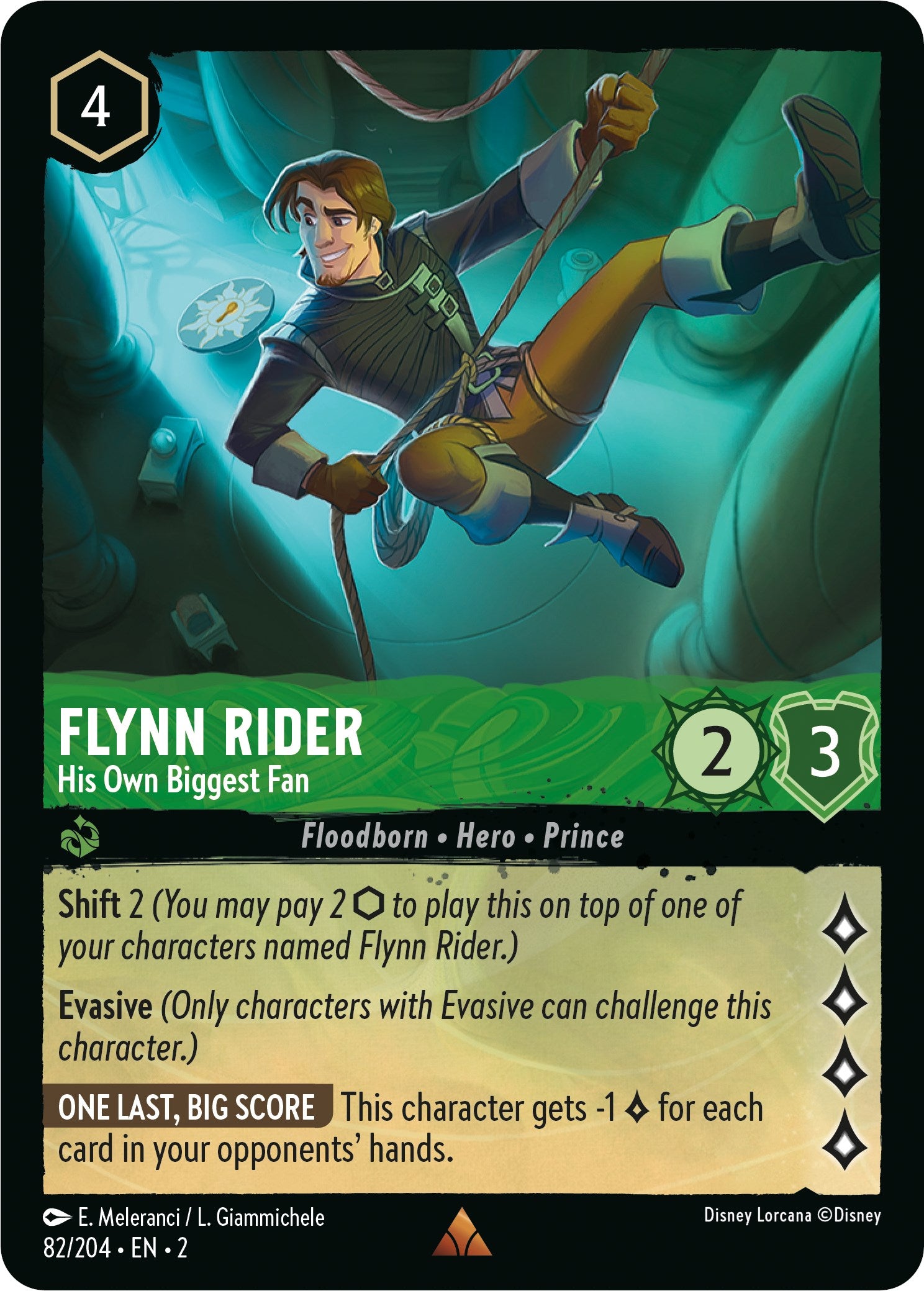 Flynn Rider - His Own Biggest Fan (82/204) [Rise of the Floodborn] | Empire Gaming NC