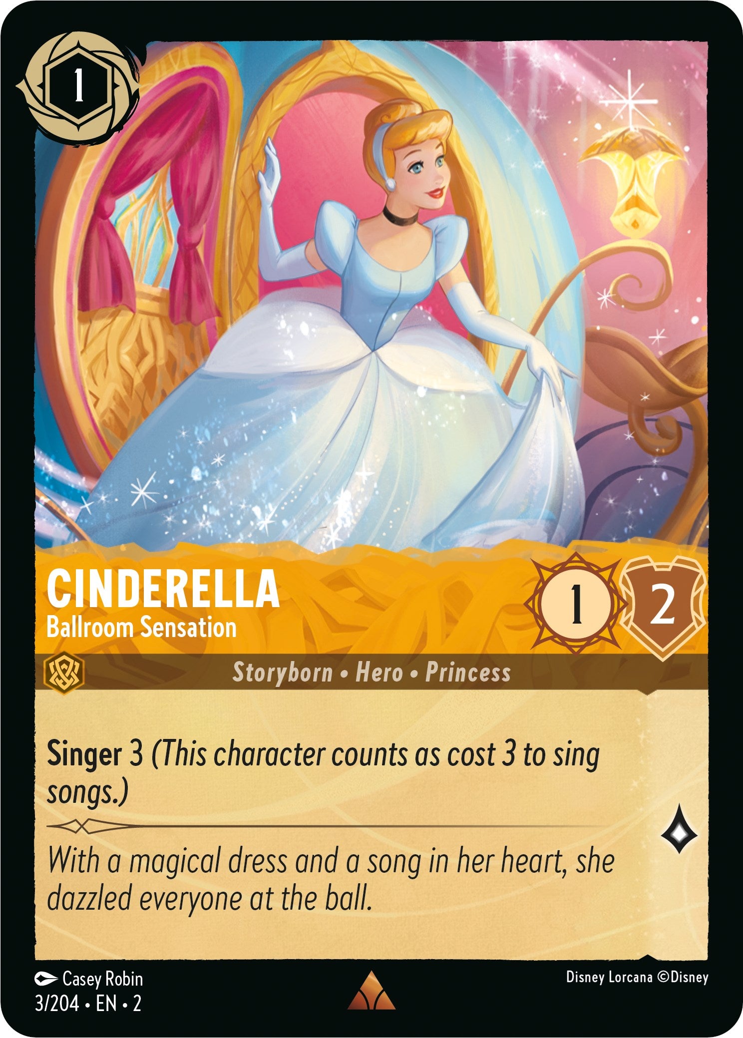 Cinderella - Ballroom Sensation (3/204) [Rise of the Floodborn] | Empire Gaming NC