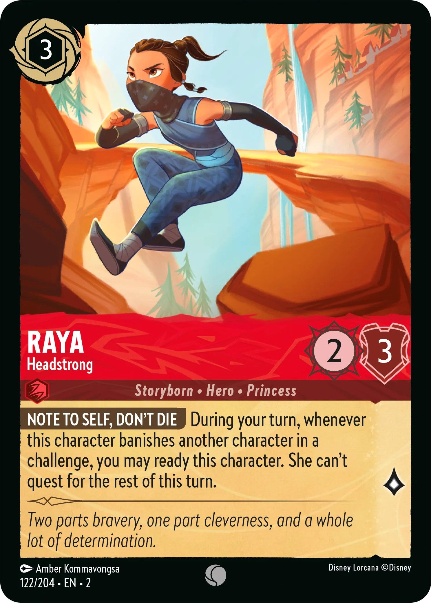 Raya - Headstrong (122/204) [Rise of the Floodborn] | Empire Gaming NC
