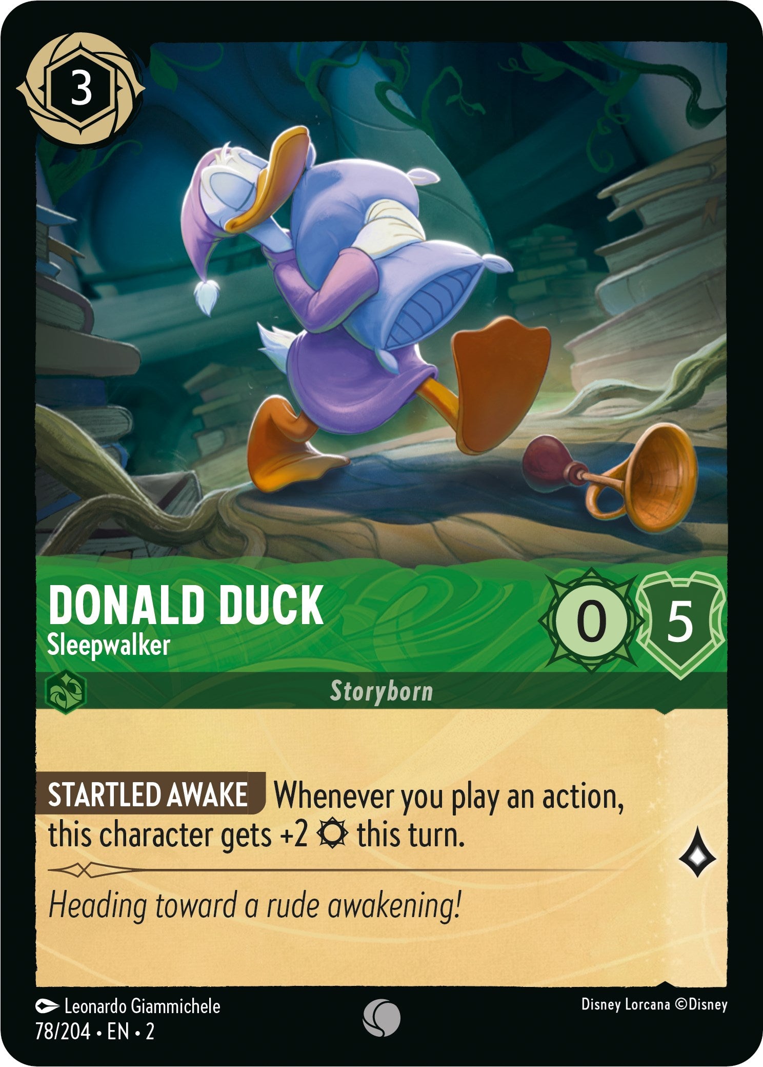 Donald Duck - Sleepwalker (78/204) [Rise of the Floodborn] | Empire Gaming NC