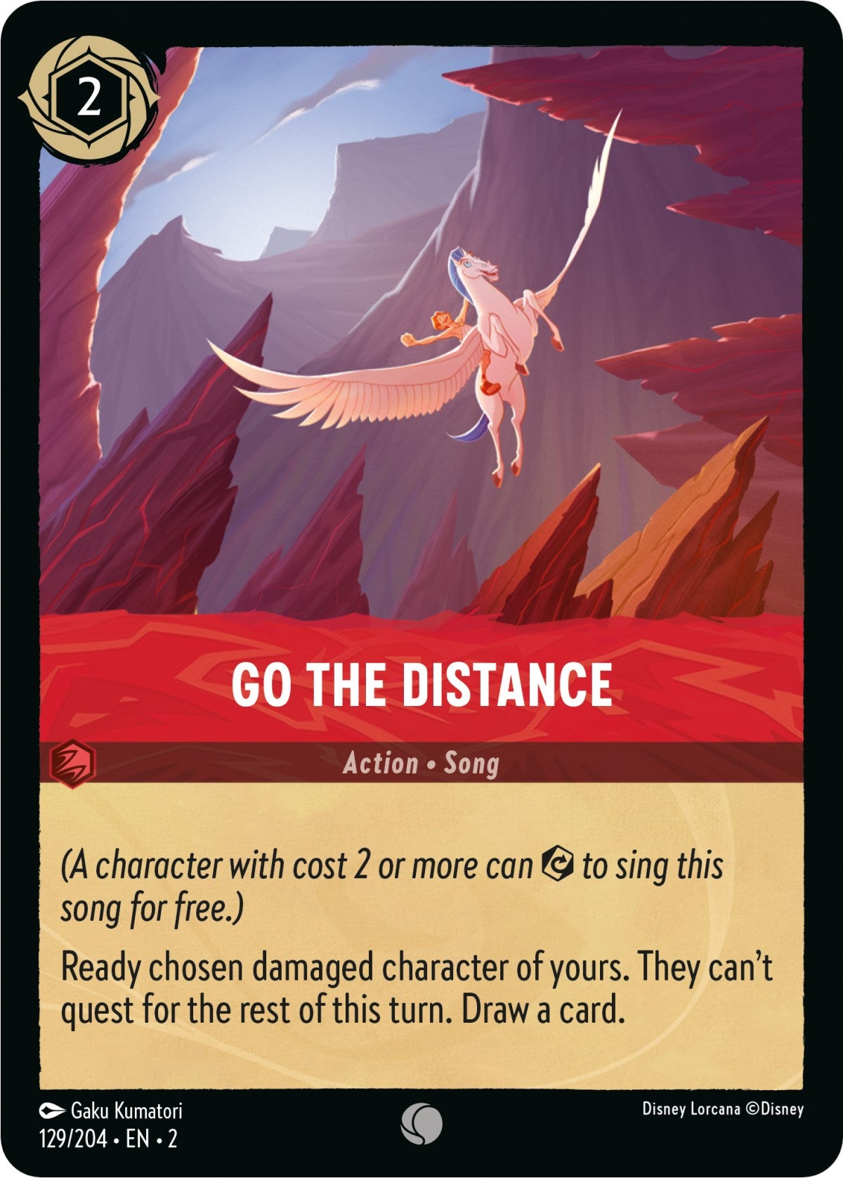 Go the Distance (129/204) [Rise of the Floodborn] | Empire Gaming NC