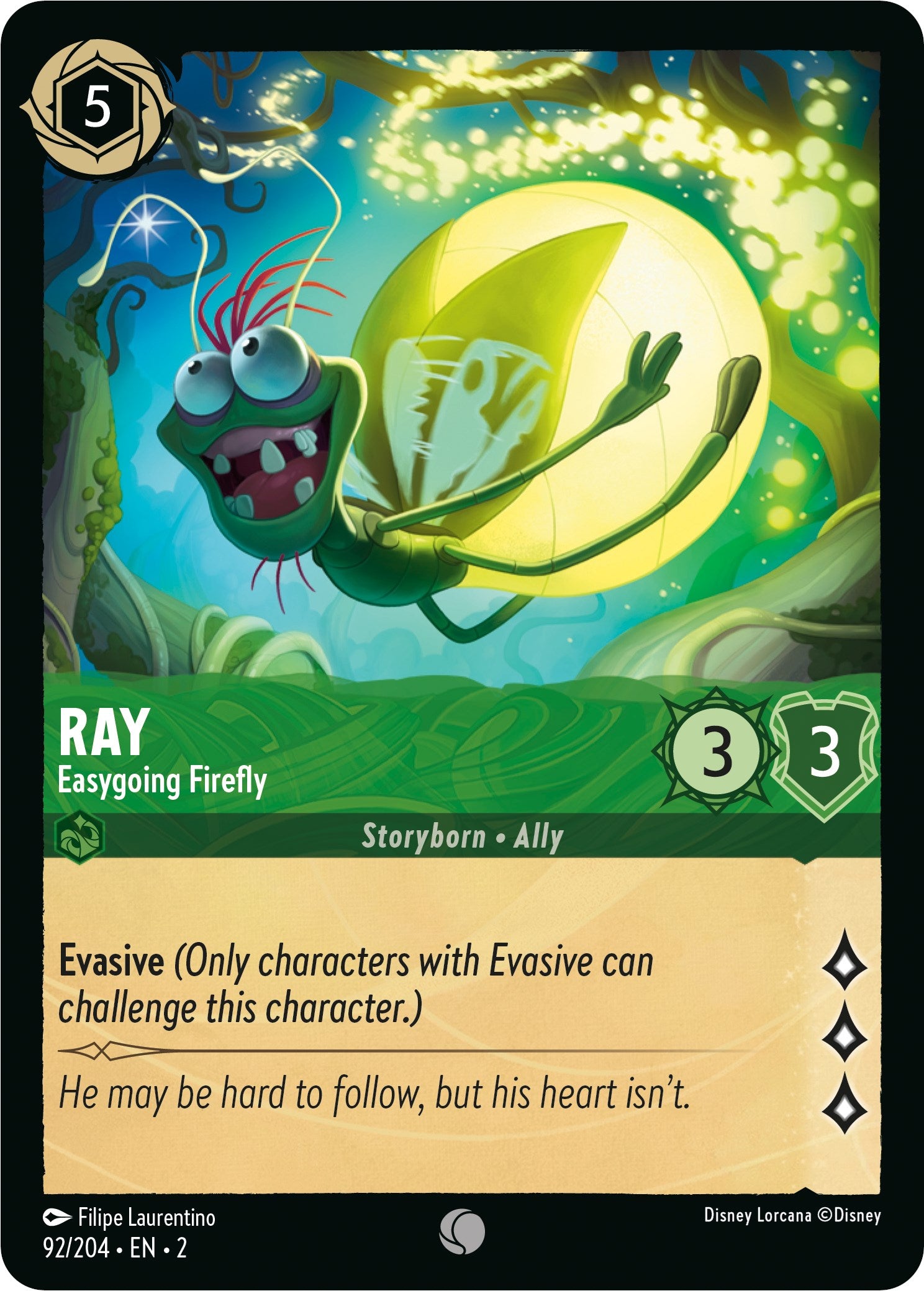 Ray - Easygoing Firefly (92/204) [Rise of the Floodborn] | Empire Gaming NC