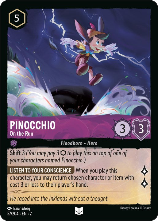 Pinocchio - On the Run (57/204) [Rise of the Floodborn] | Empire Gaming NC