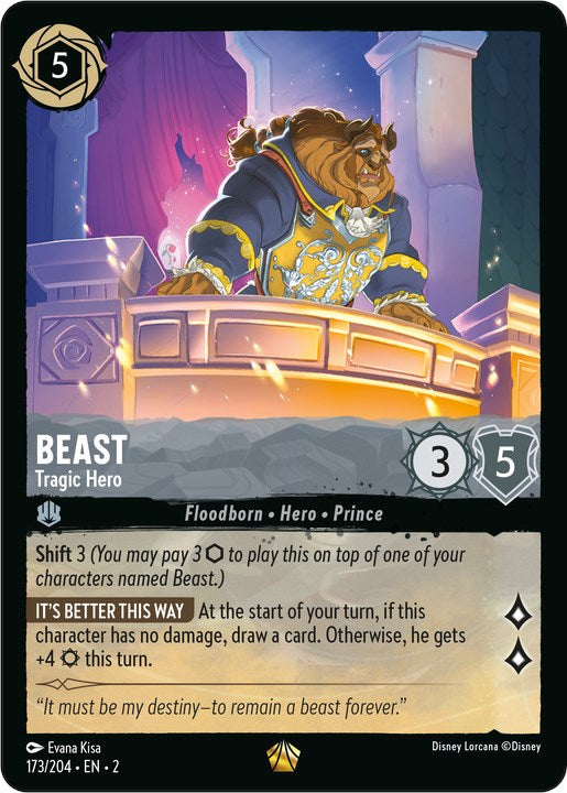 Beast - Tragic Hero (173/204) [Rise of the Floodborn] | Empire Gaming NC