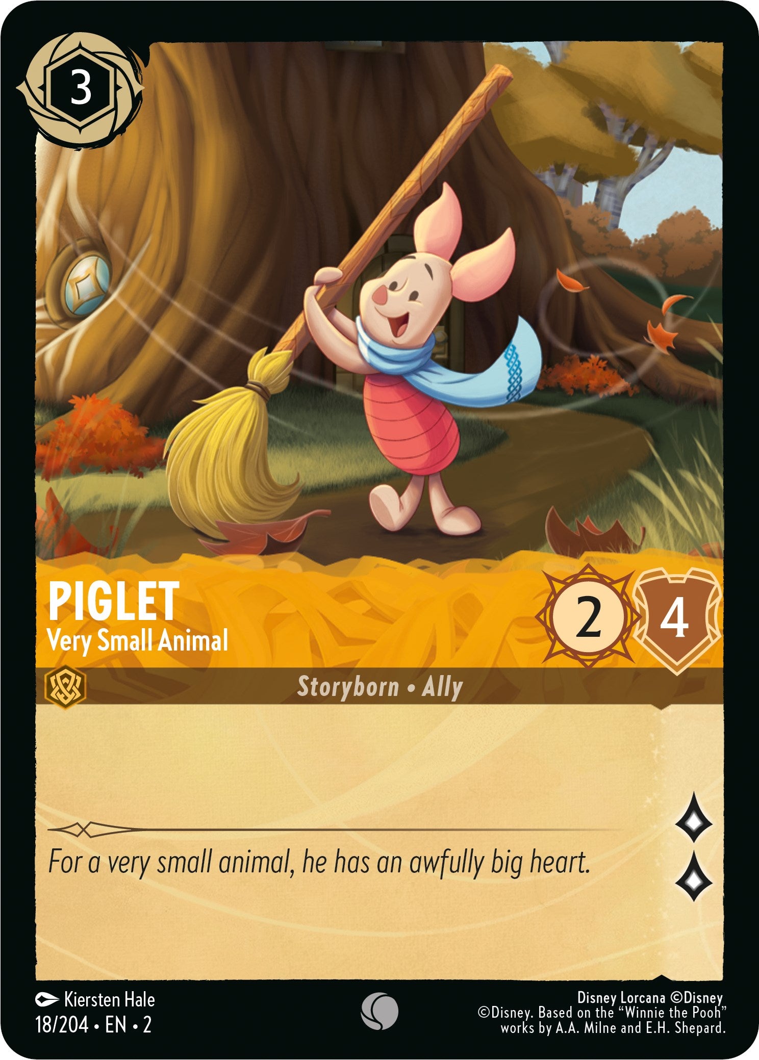 Piglet - Very Small Animal (18/204) [Rise of the Floodborn] | Empire Gaming NC