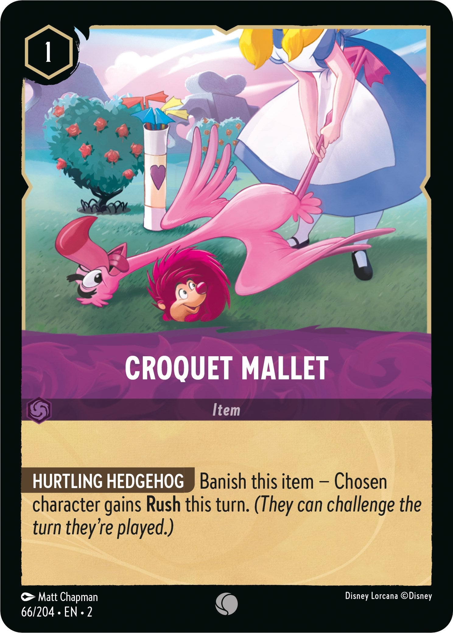 Croquet Mallet (66/204) [Rise of the Floodborn] | Empire Gaming NC