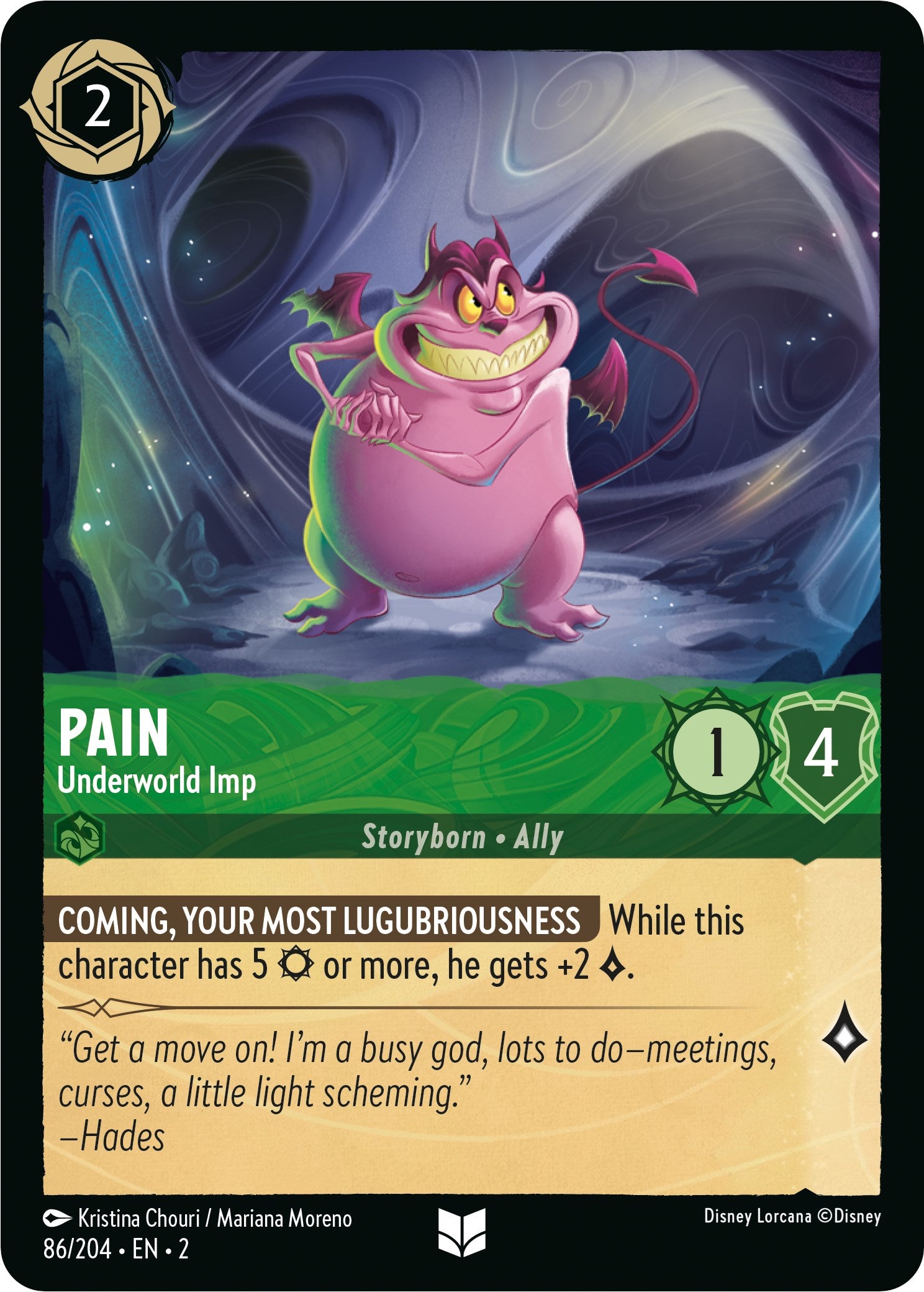 Pain - Underworld Imp (86/204) [Rise of the Floodborn] | Empire Gaming NC