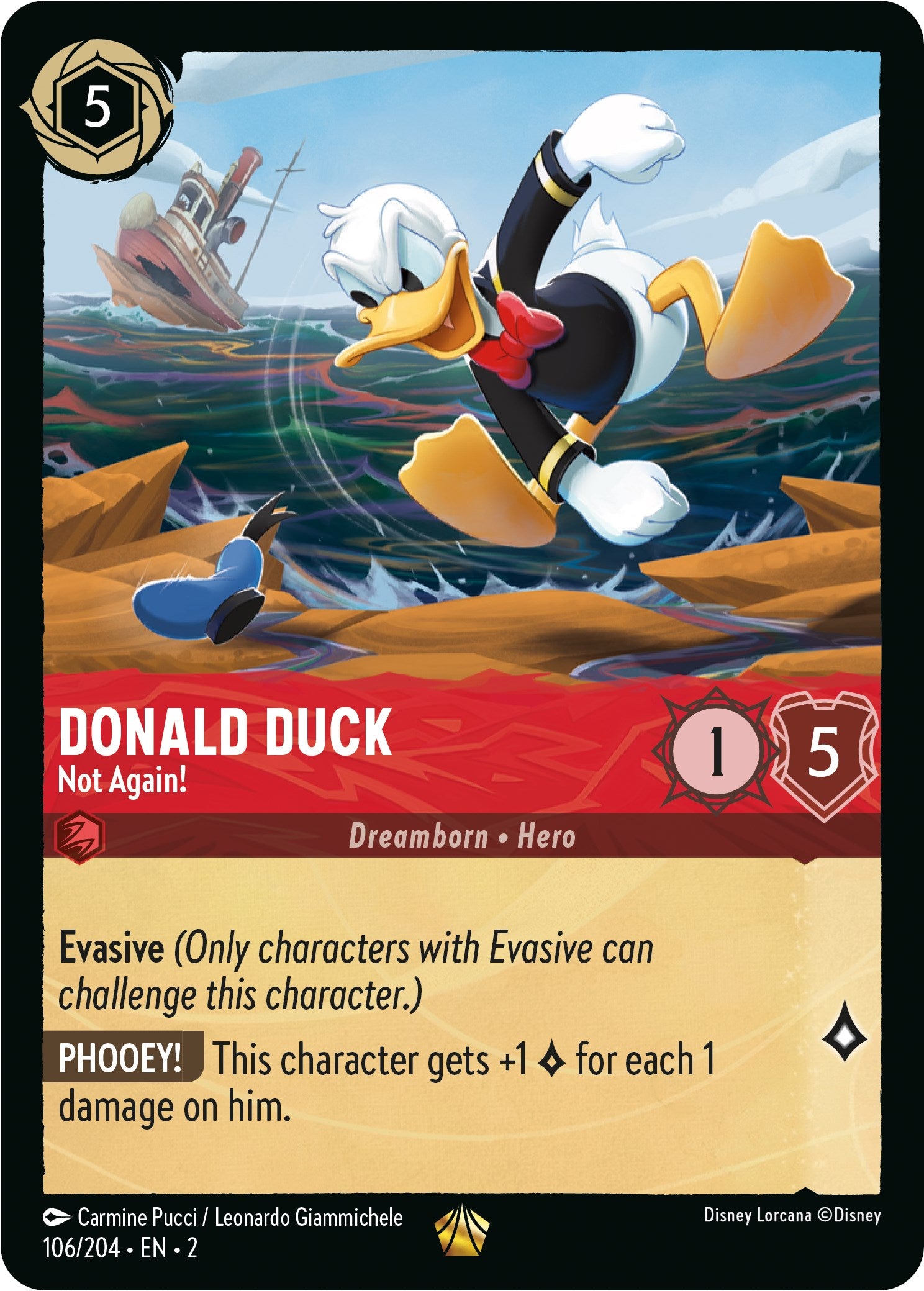 Donald Duck - Not Again! (106/204) [Rise of the Floodborn] | Empire Gaming NC