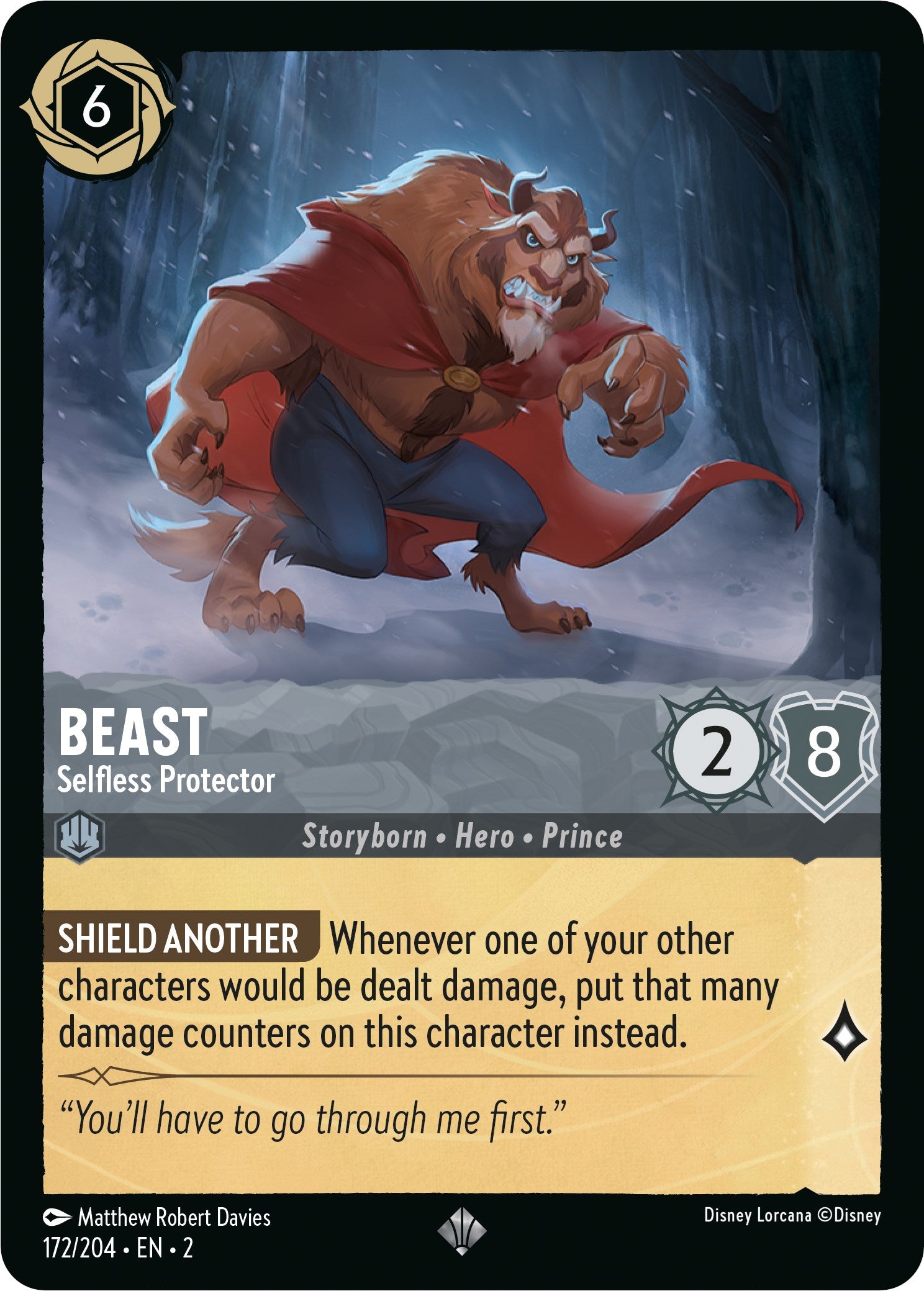 Beast - Selfless Protector (172/204) [Rise of the Floodborn] | Empire Gaming NC