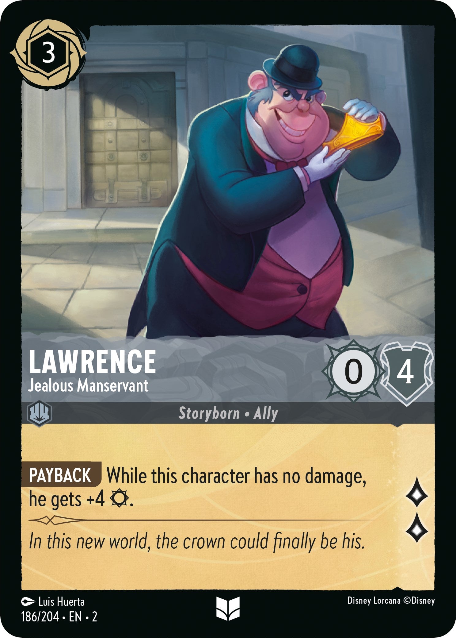 Lawrence - Jealous Manservant (186/204) [Rise of the Floodborn] | Empire Gaming NC