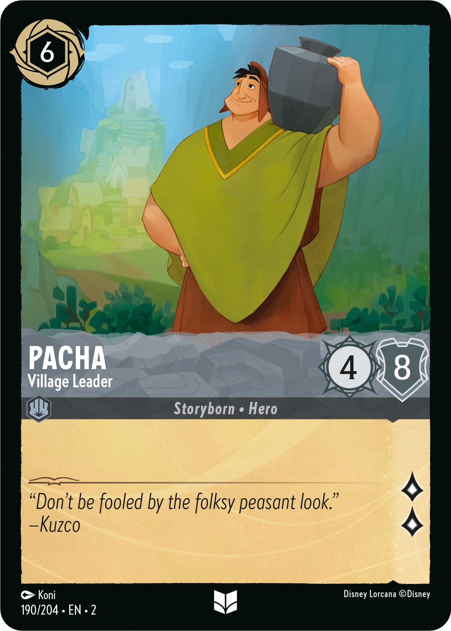 Pacha - Village Leader (190/204) [Rise of the Floodborn] | Empire Gaming NC