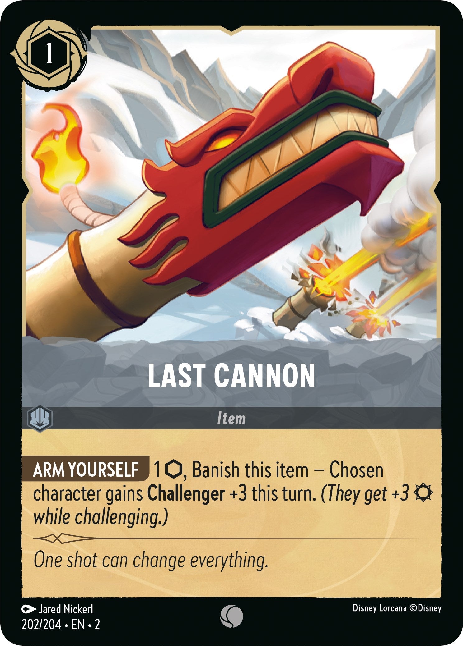 Last Cannon (202/204) [Rise of the Floodborn] | Empire Gaming NC