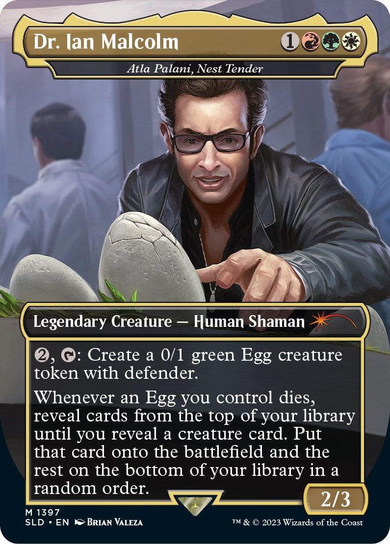 Dr. Ian Malcolm - Atla Palani, Nest Tender [Secret Lair Drop Series] | Empire Gaming NC