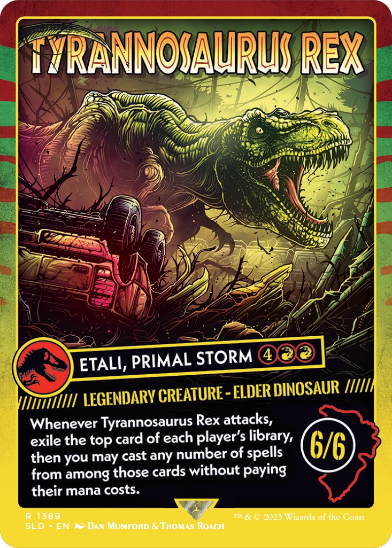 Tyrannosaurus Rex - Etali, Primal Storm [Secret Lair Drop Series] | Empire Gaming NC