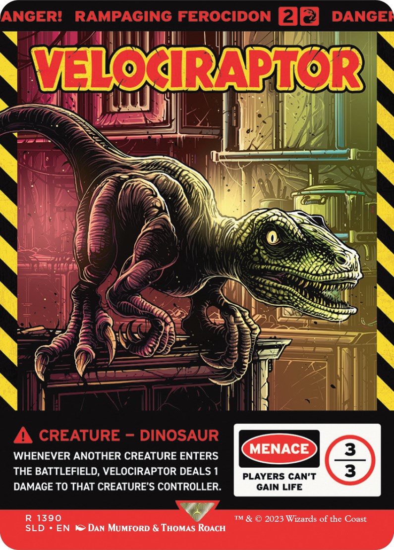 Velociraptor - Rampaging Ferocidon [Secret Lair Drop Series] | Empire Gaming NC