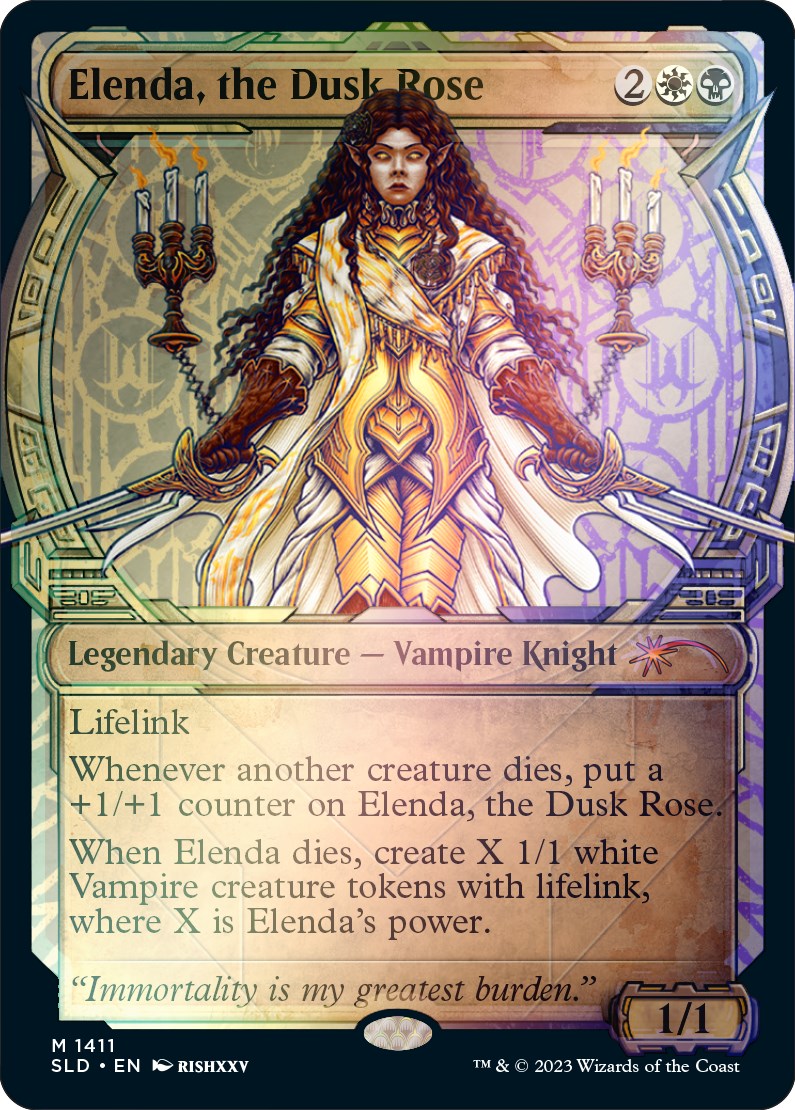 Elenda, the Dusk Rose (Rainbow Foil) [Secret Lair Drop Series] | Empire Gaming NC