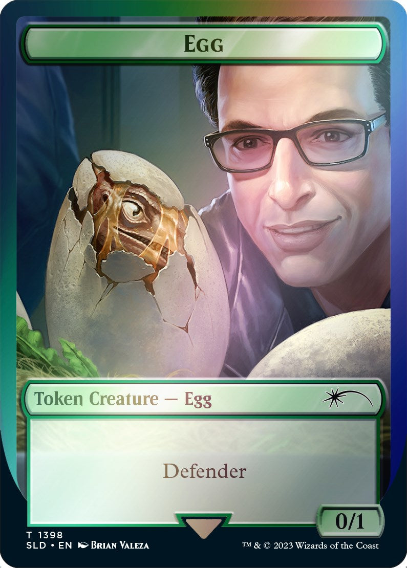 Egg Token (Rainbow Foil) [Secret Lair Drop Series] | Empire Gaming NC