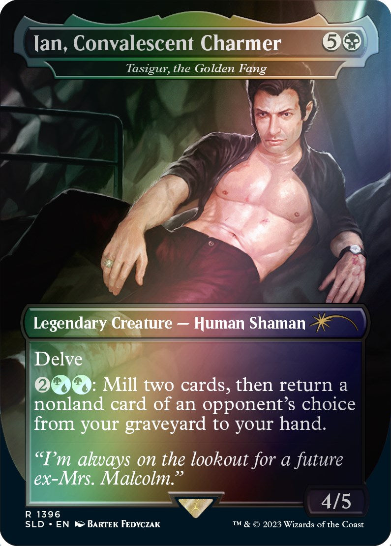 Ian, Convalescent Charmer - Tasigur, the Golden Fang (Rainbow Foil) [Secret Lair Drop Series] | Empire Gaming NC