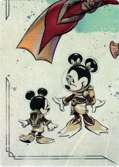 Minnie Mouse - Wide-Eyed Diver Puzzle Insert (Bottom Left) [Rise of the Floodborn] | Empire Gaming NC