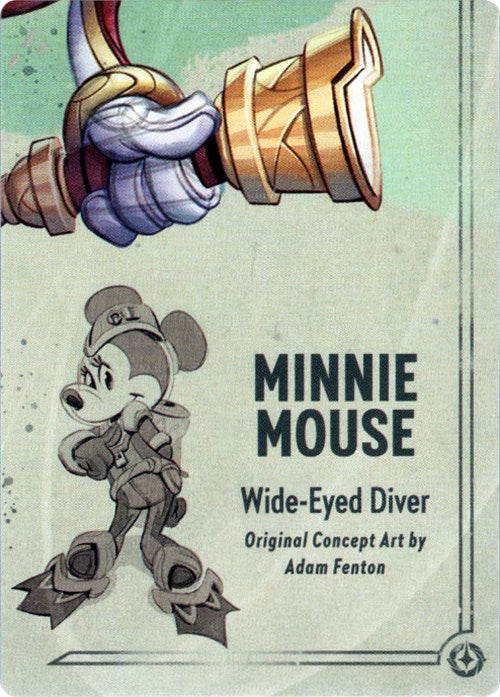 Minnie Mouse - Wide-Eyed Diver Puzzle Insert (Bottom Right) [Rise of the Floodborn] | Empire Gaming NC