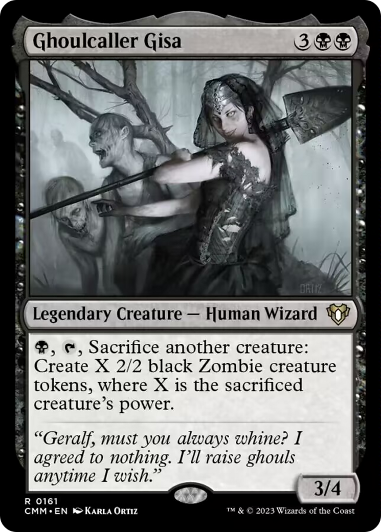 Ghoulcaller Gisa [Commander Masters] | Empire Gaming NC