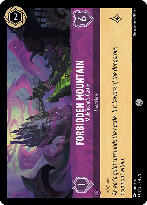 Forbidden Mountain - Maleficent's Castle (66/204) [Into the Inklands] | Empire Gaming NC