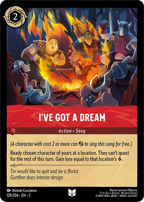 I've Got a Dream (129/204) [Into the Inklands] | Empire Gaming NC