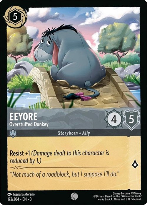 Eeyore - Overstuffed Donkey (172/204) [Into the Inklands] | Empire Gaming NC