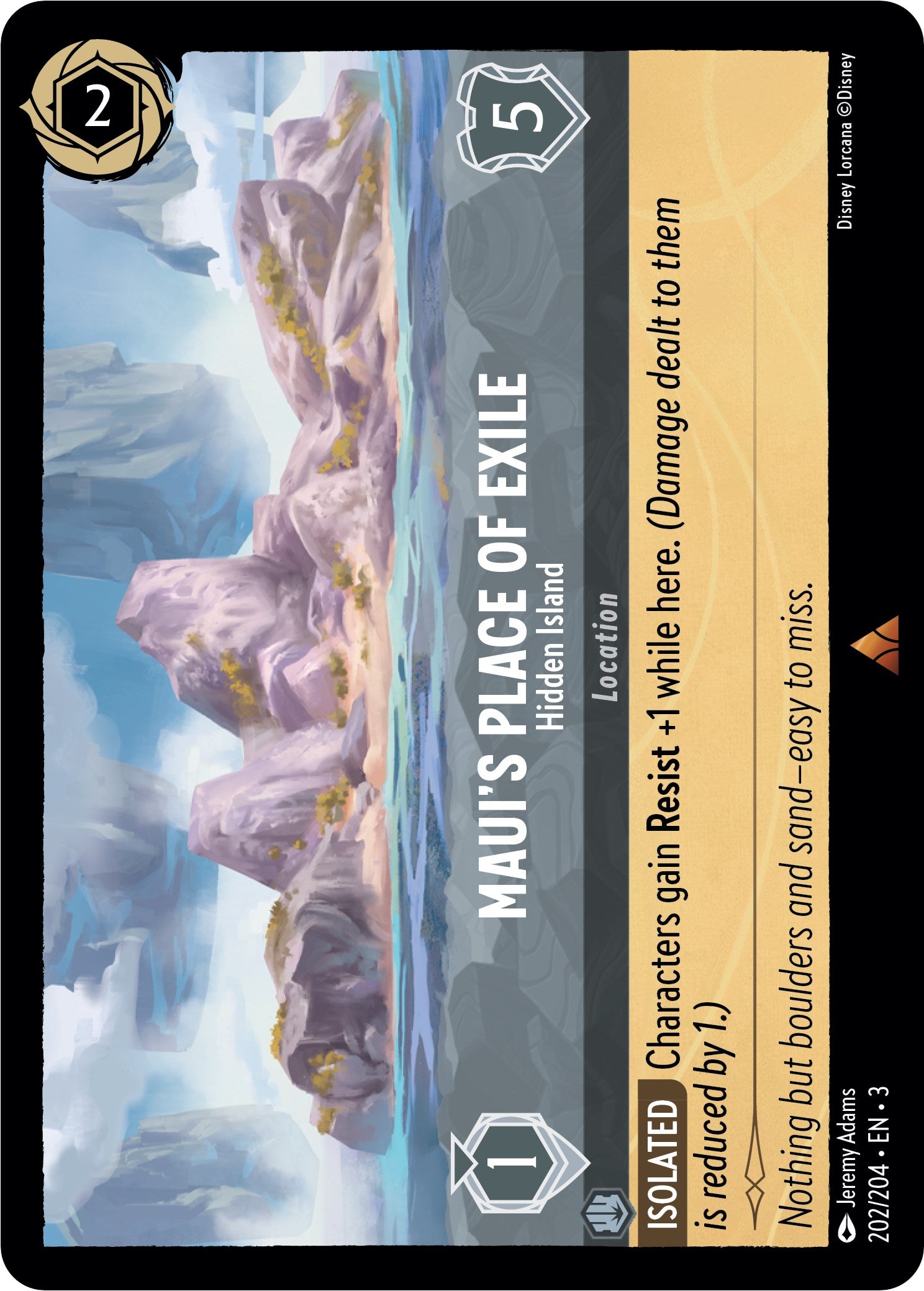 Maui's Place of Exile - Hidden Island (202/204) [Into the Inklands] | Empire Gaming NC