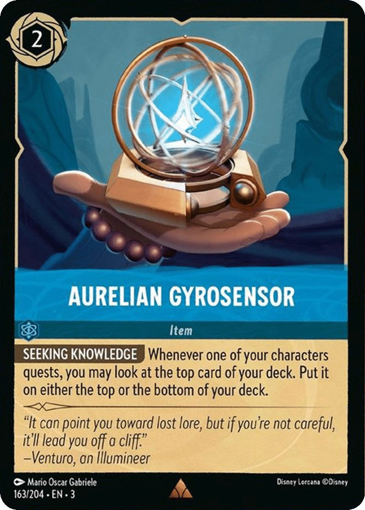 Aurelian Gyrosensor (163/204) [Into the Inklands] | Empire Gaming NC