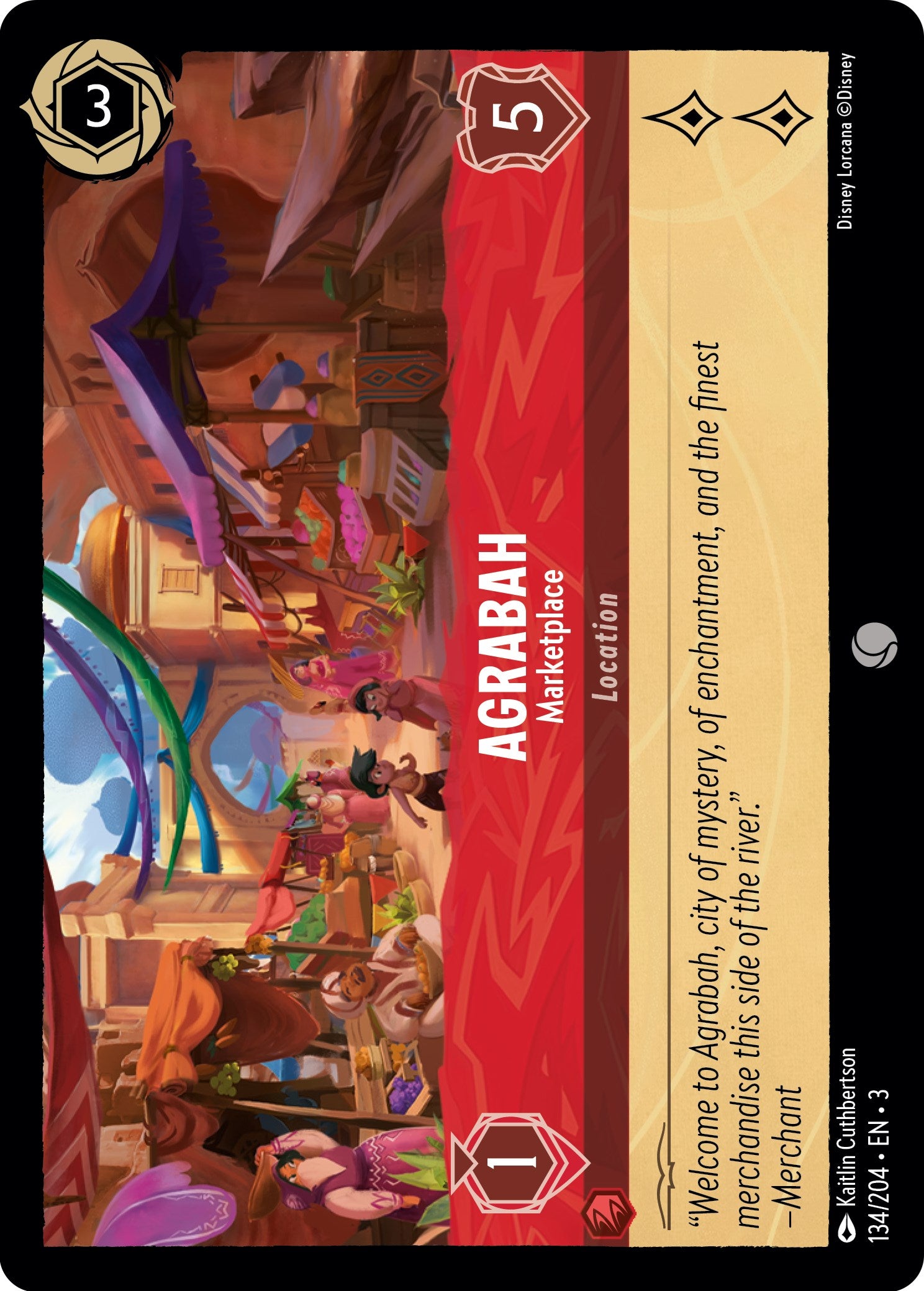 Agrabah - Marketplace (134/204) [Into the Inklands] | Empire Gaming NC