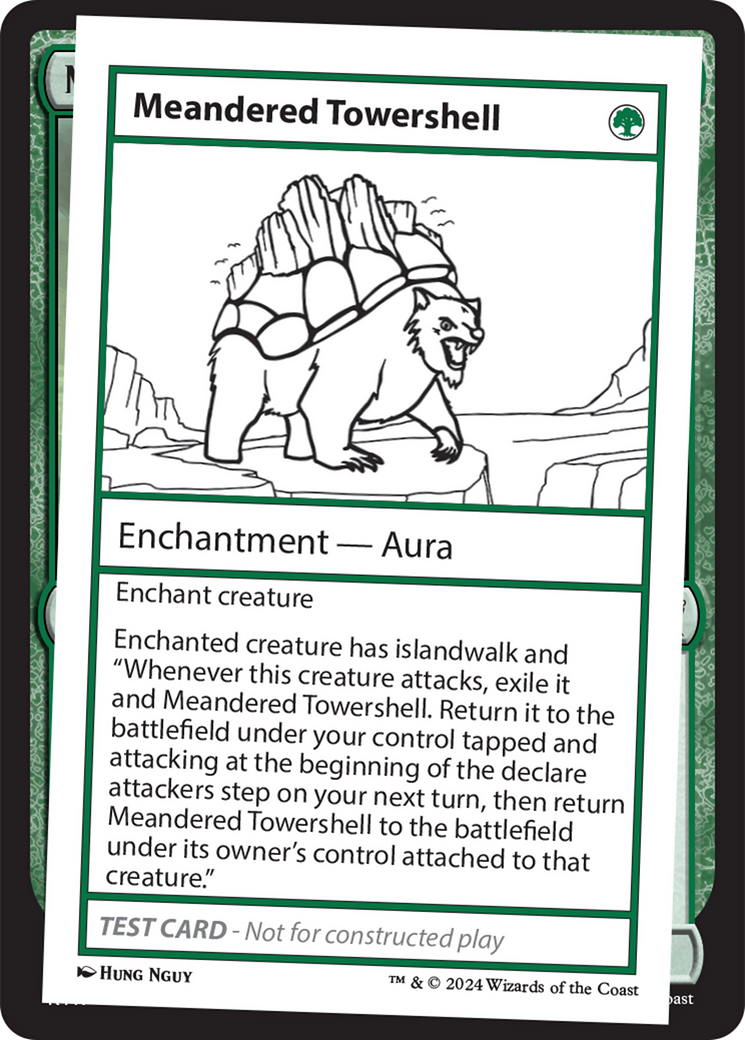 Meandered Towershell [Mystery Booster 2 Playtest Cards] | Empire Gaming NC