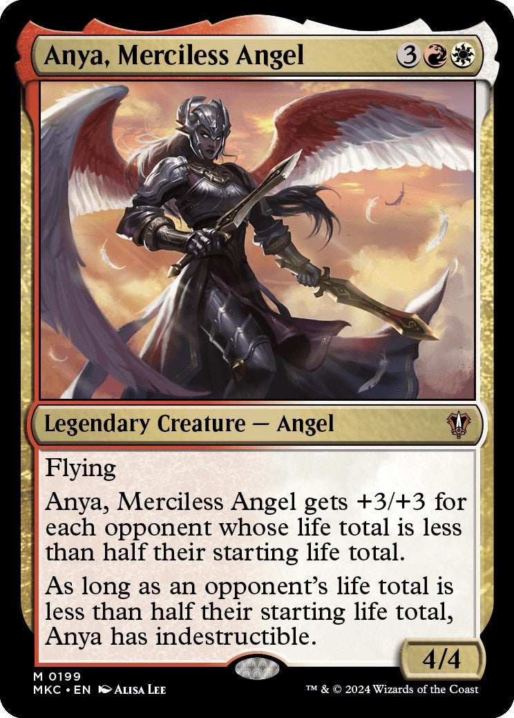 Anya, Merciless Angel [Murders at Karlov Manor Commander] | Empire Gaming NC